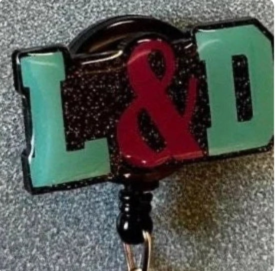 L&D retractable badge reel